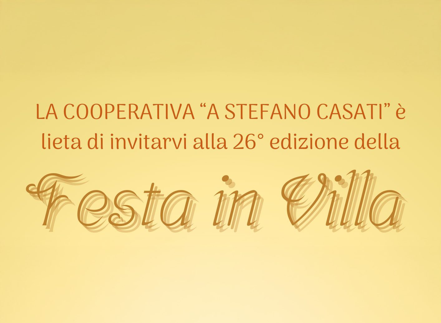 Fagnano: Comunità in festa!